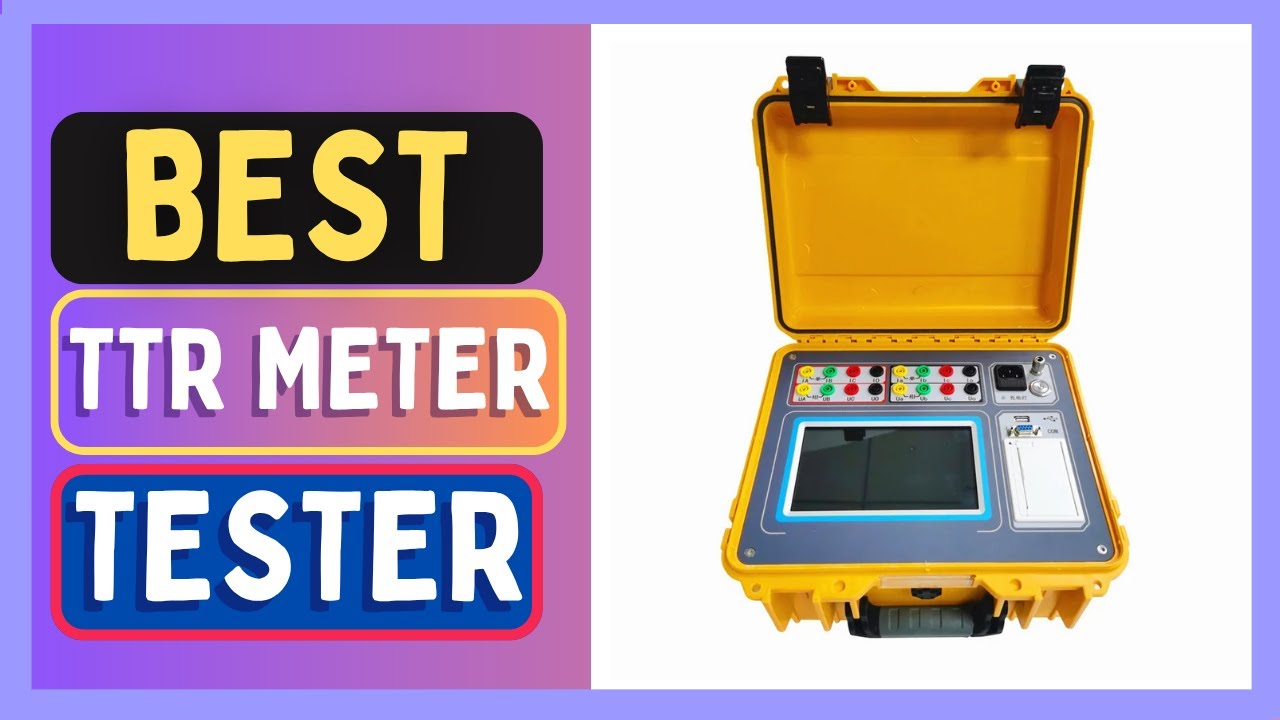 Best Portable Automatic Transformer DC Winding Resistance & Turns Ratio Tester