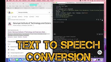 Text To Speech conversion using python | gTTs | play sound | os | Atom | MacBook Pro M1