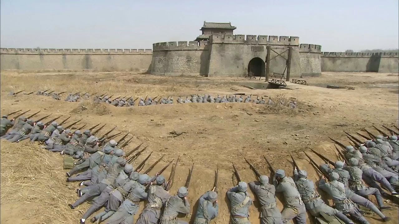 【抗日電影】八路裡應外合進攻城池，殺日軍個措手不及   ⚔️  抗日