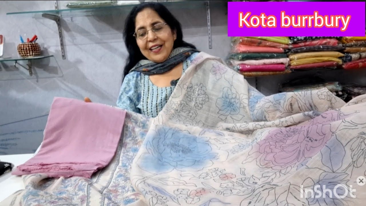 Kota burrbury  beautiful 😍  suits ..cotton sarre