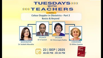 Tuesdays with Teachers: Color Doppler in Obstetrics Part 2