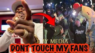 DaBaby CONFRONTS Security After ATTACKING His Fans During Show " YOU CANT BE OK"