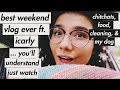 petsmart, cleaning, & icarly lol // weekend vlog 7