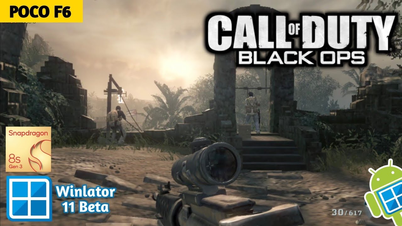Call of Duty Black Ops on Winlator 11 - Poco F6