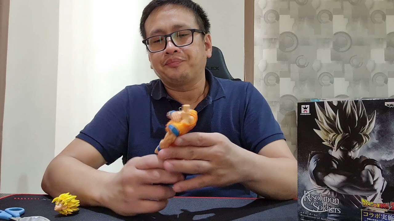 Unboxing & Review Banpresto Resolution of Soldier Son Goku and Vegetta