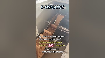 Paper bag making machine with speed 260 pcs/min, tiny paper bag suitable for packing small product