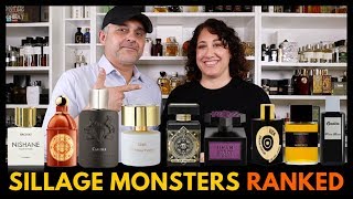 SILLAGE MONSTERS! Fragrances With BeastMode Sillage Ranked By Dalya