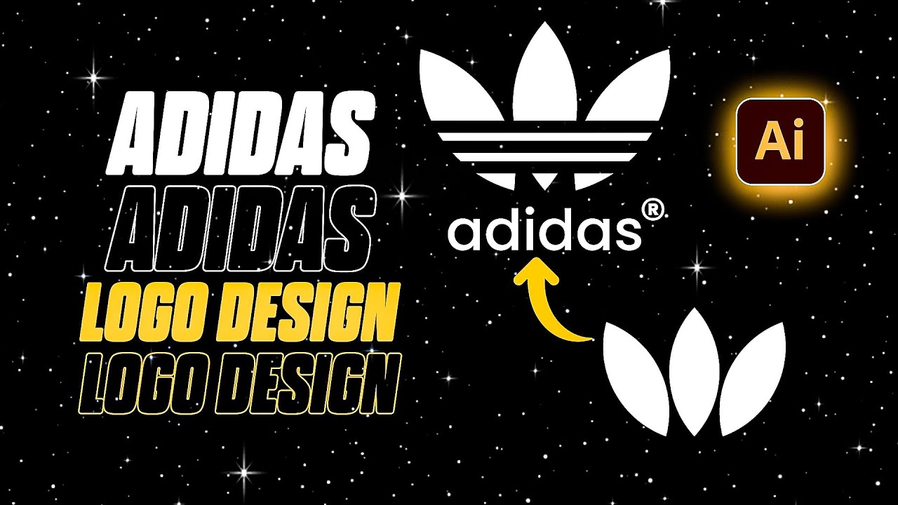 Crafting the Perfect Adidas Logo: Step-by-Step Guide // Graphic Network // logo design
