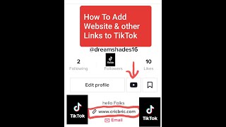 How to add links in tiktok bio profiles ...