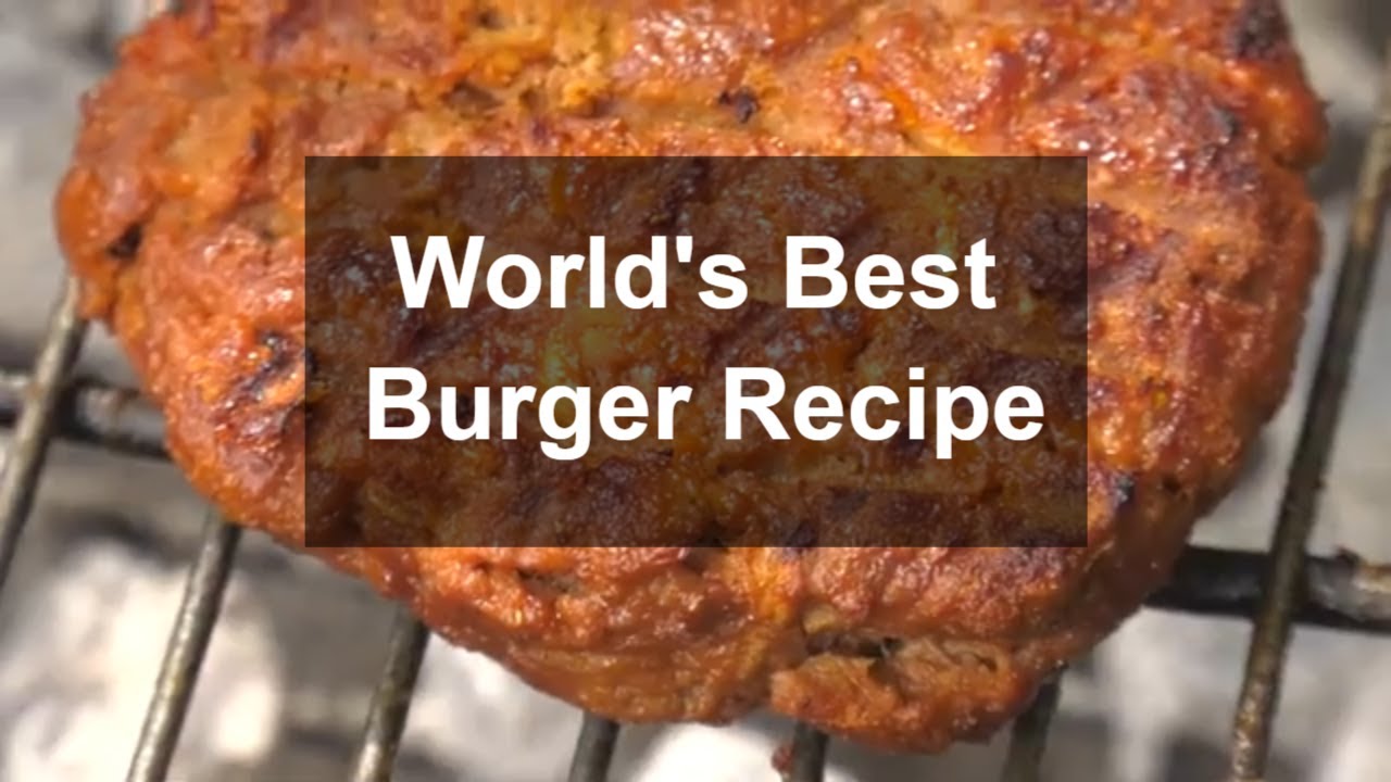 Corne's "World's Best Burger Patty Recipe" - A BraaiBoy TV Recipe