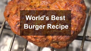 Cornes Worlds Best Burger Patty Recipe - A Braaiboy Tv Recipe