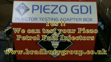 Piezo Petrol Fuel Injector Testing UK