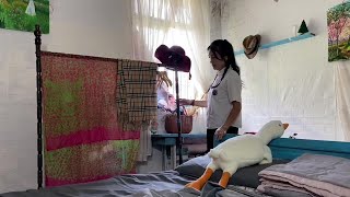 43岁女画家，用租来的民房做起来民宿，50一天，感受田园生活不错