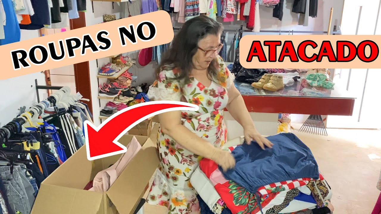 Lotes de ROUPAS  a PRONTA Entrega para BRECHÓ E BAZAR