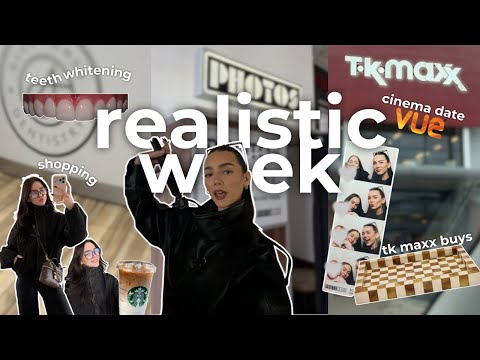 REALISTIC WEEKLY VLOG ✨ Teeth Glow Up Whitening + Composite Bonding, Shopping + More | Rhiain Hudson
