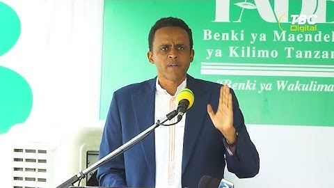 #TBC: WAZIRI BASHE, DAWA YA MFUMUKO WA BEI YA SUKARI INACHEMKA