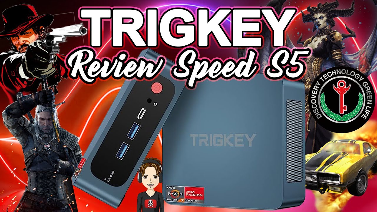 This CHEAP Mini Gaming PC Plays It ALL! Nintendo Switch & More! The Trigkey  S5 Review! 