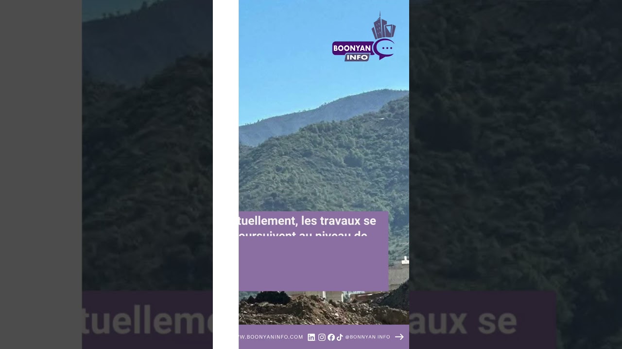 🚧 Wilaya de Béjaïa 🇩🇿Avancement notable des travaux du projet de la route