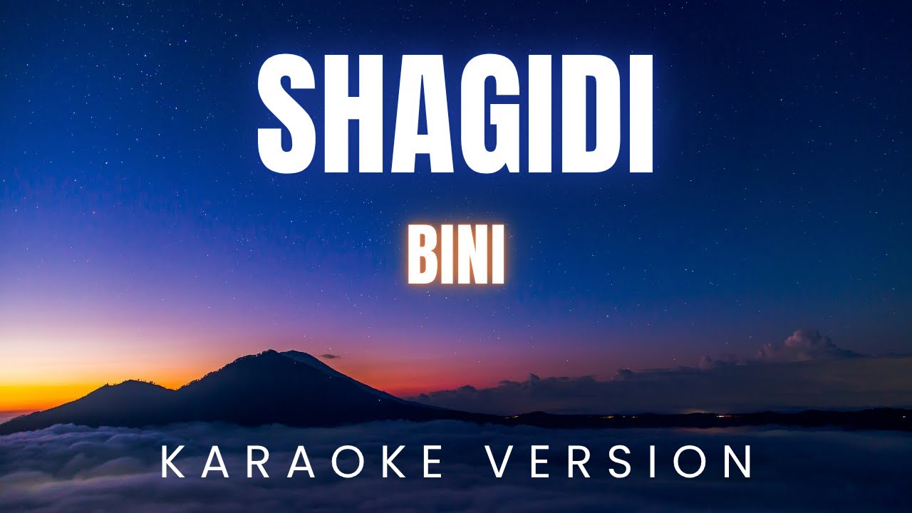 BINI - Shagidi | KARAOKE