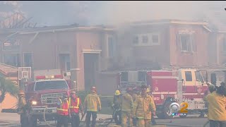 Brush Fire Destroys Several Homes