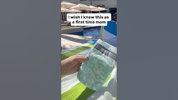 How to hide valuables at the beach or pool 🏖️ #MomHack #TravelHack  #SafetyHack #LifeHack #Shorts