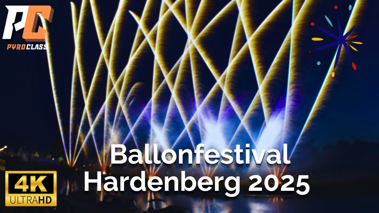 Fireworks show - Ballonfestival Hardenberg 2025