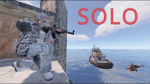 SOLO SPEEDRUNS an ONLINE RAID DEFENSE - Rust