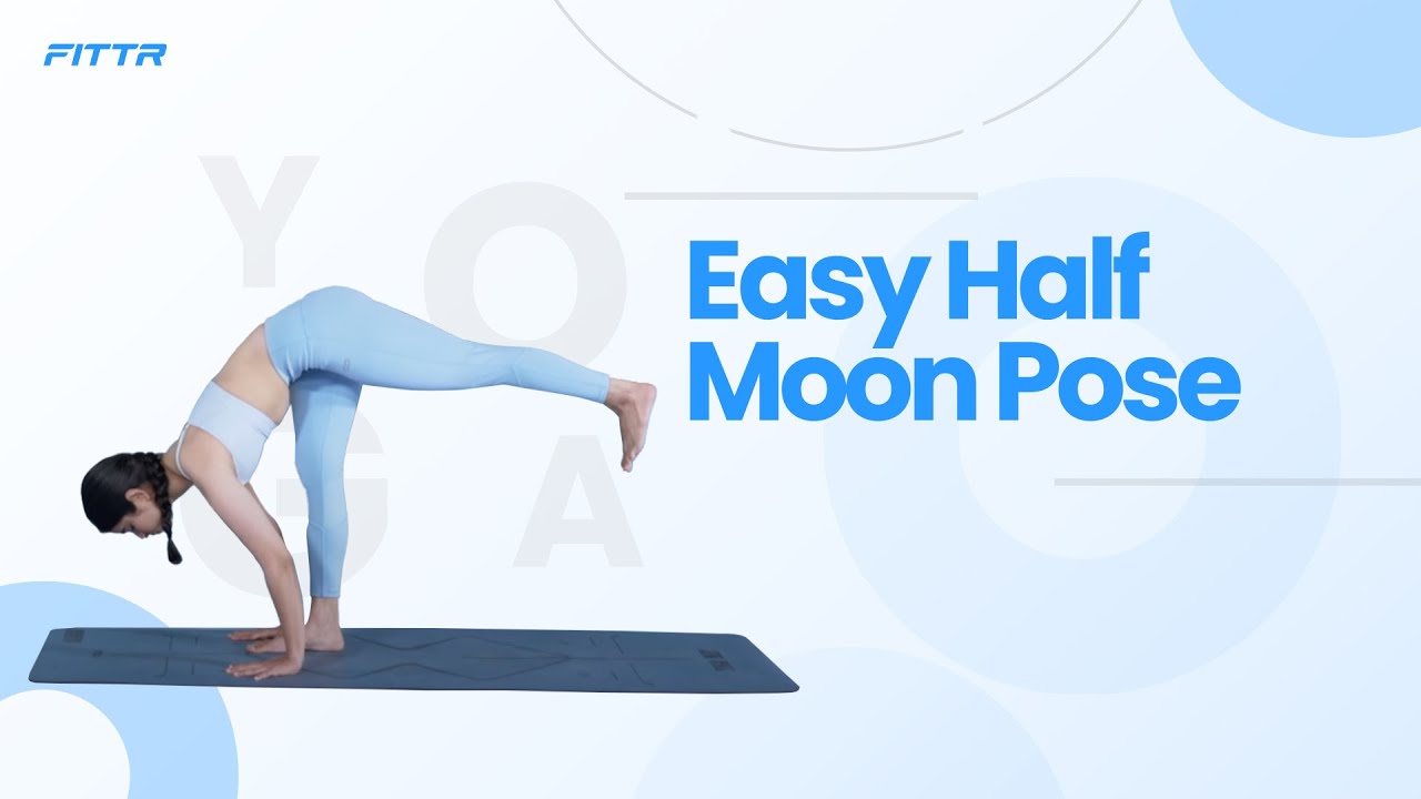 Yoga Pose: Half-Moon Pose | YogaClassPlan.com