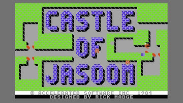The Castle of Jasoom | Commodore 64 | Part 1 | Dungeon Exploring Adventure