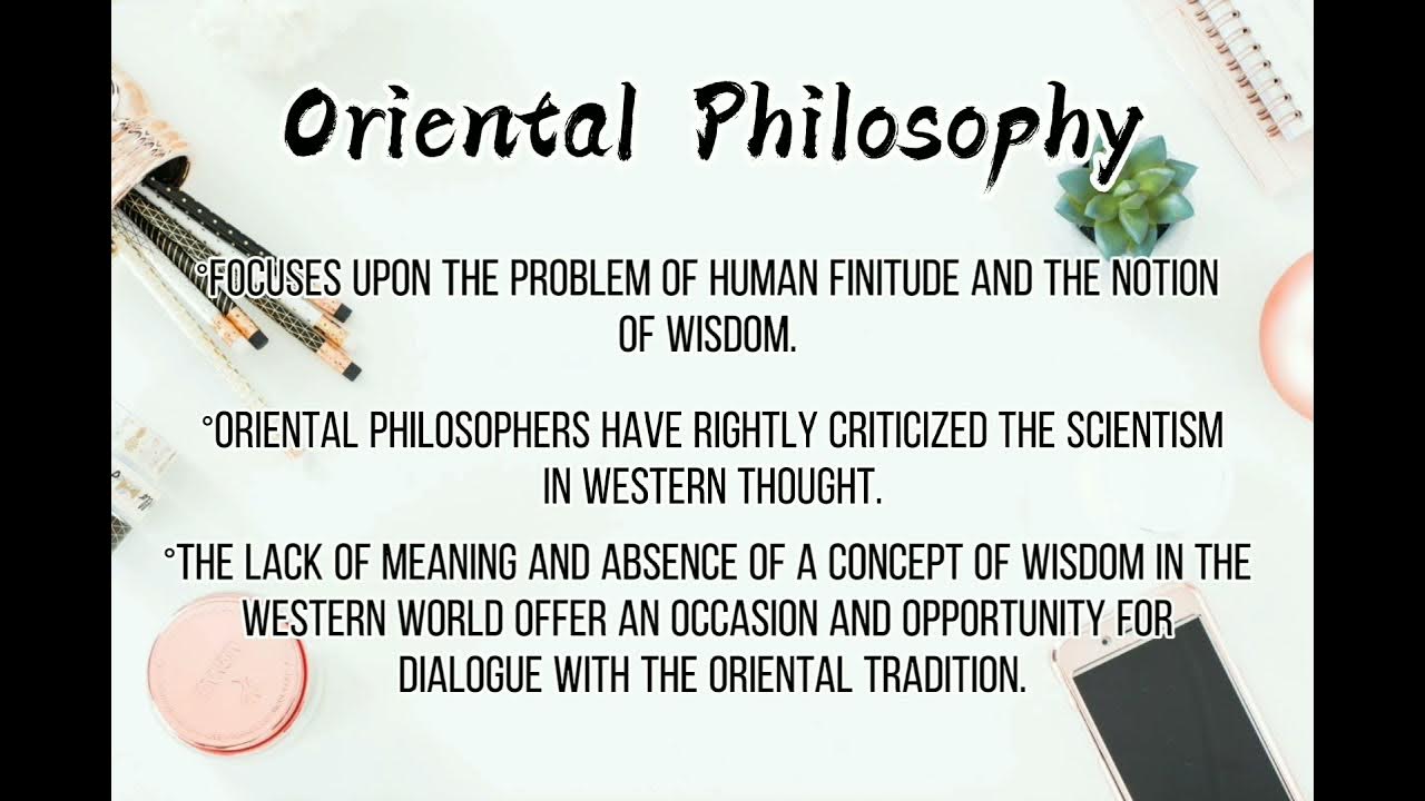 Nature of Man Western and Oriental Philosophy YouTube