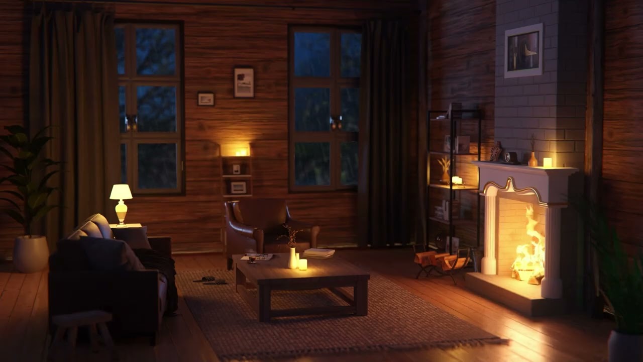 Cozy Rainy Day Music 🌧️ | Warm LoFi Beats for Relaxing, Studying & Chilling