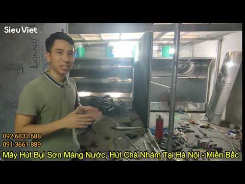 Video Video Test Buồng Hút Bụi Sơn Màng Nước Giá Rẻ - youtube