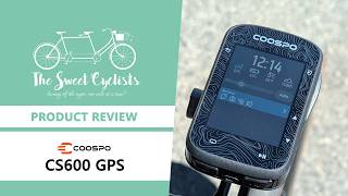 COOSPO CS600 Bike GPS Color Touch Screen Computer Review - feat. Garmin Mount + USB-C Port #cycling