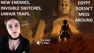 Playing Tomb Raider I for the first time part 10 - Egypt is so frustrating!