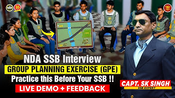 Group Planning Exercise for SSB Interview | GPE Practice for SSB | GTO | SSB Interview 2023 | MKC