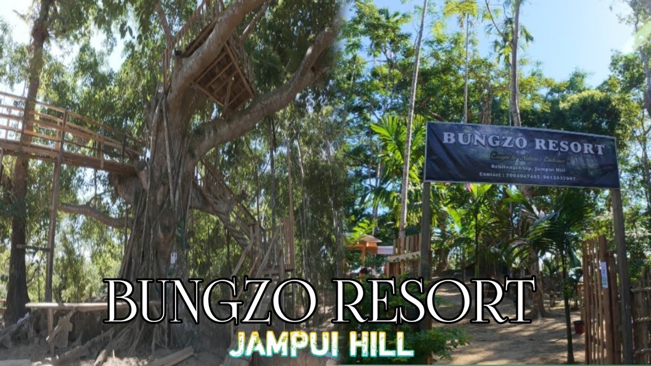 Bungzo Resort in Jampui Hill | Tree House and View Point 