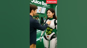 Future Robot Café Trend USA 2025! 🚀 #shorts #aiautomation #usa #robotics2025