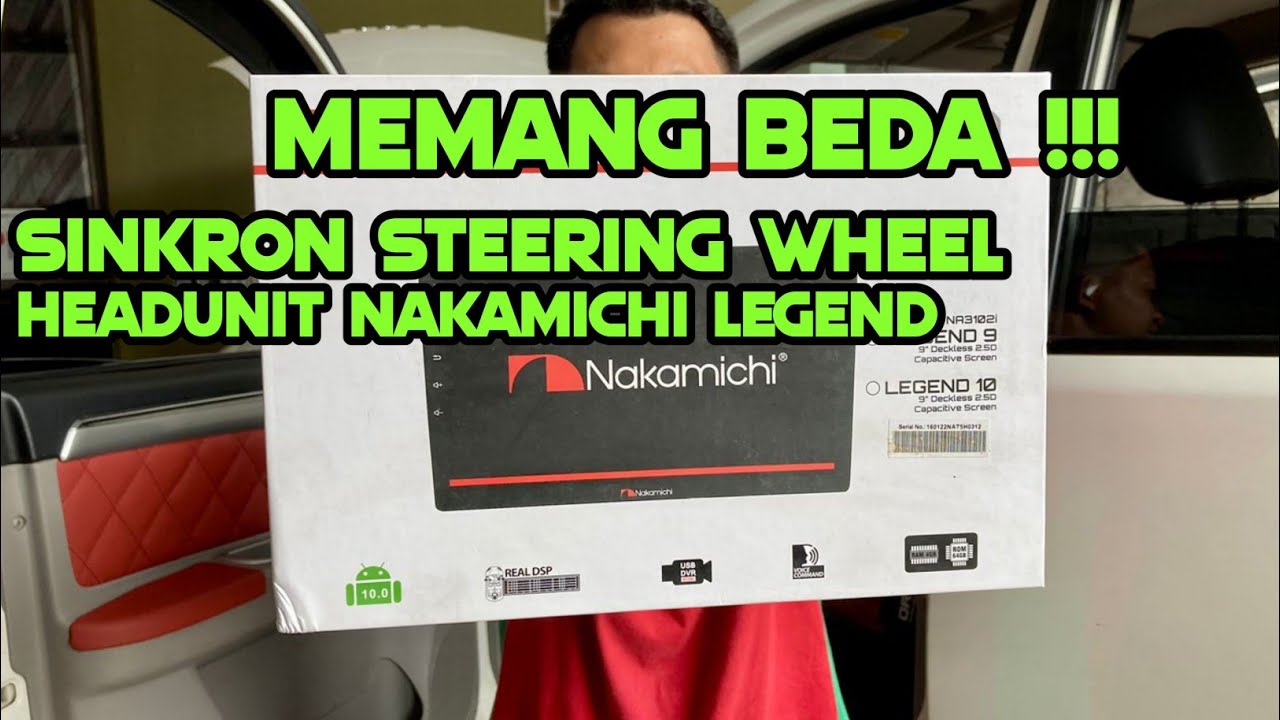 Cara setting Steering Wheel Control pada Headunit Android Nakamichi seri Legend 
