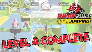 Ramp Bike Jumping Level 4 Complete [Gameplay Walkthrough] screenshot 4