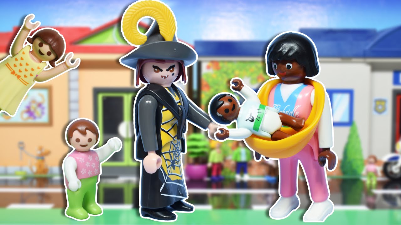 الساحرة الشريرة خطفت زيزو صاحب سمسم من الحضانة و مامتة بلغت البوليس - عائلة ساندي - قصص اطفال