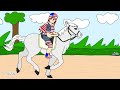 United States of America(Girl) riding her horse
