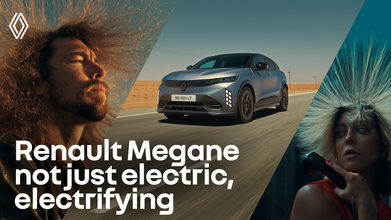 ⁣electrifying driving | new Renault Megane E-Tech electric