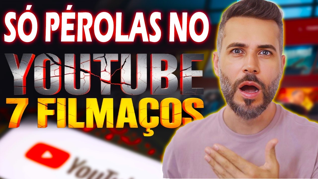 7 FILMES INCRÍVEIS que VOCÊ VAI PIRAR no YOUTUBE
