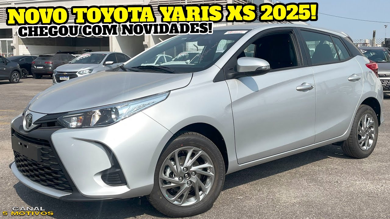 NOVO TOYOTA YARIS HATCH XS 2025 - CHEGA COM NOVIDADES E PREÇO COMPETITIVO. É UMA BOA OPÇÃO? CONFIRA!
