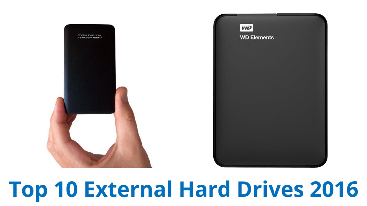 top rated external hard drive
