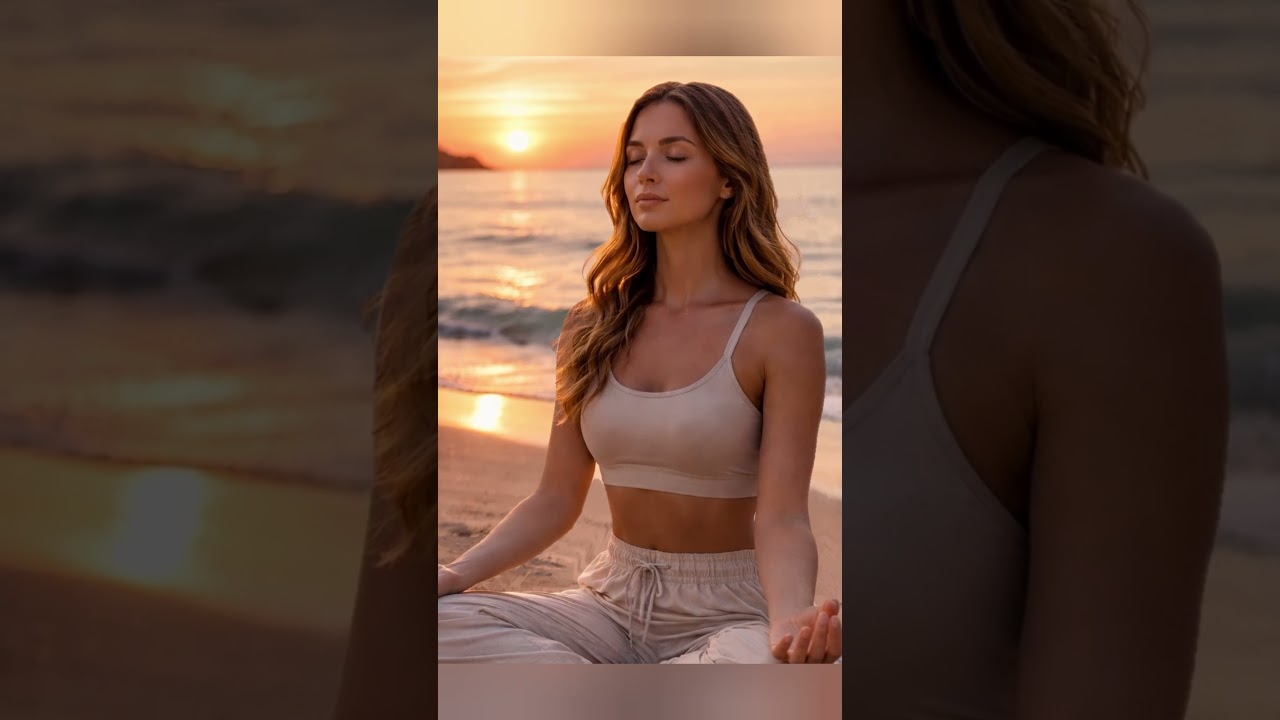Sunset Beach Meditation 🌅 | Deep Relaxation & Inner Peace