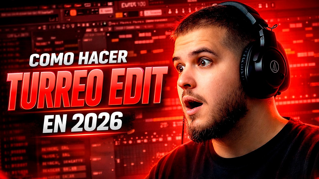 Cómo PRODUCIR TURREO EDIT como DJ Mutha, Alan Gómez y Jona Caso