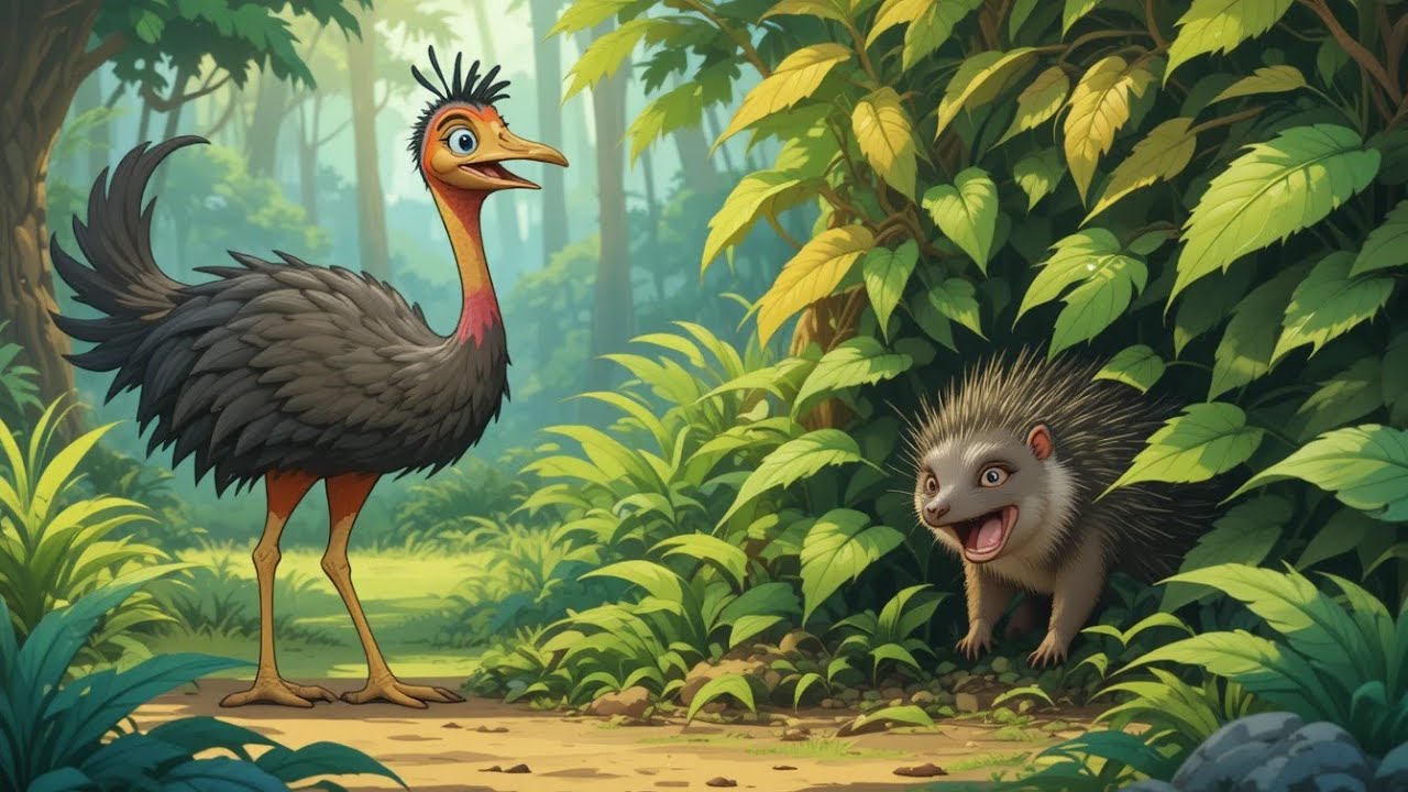 Emu and sahi animal cortun kahaniyan # Hindi cortun story # horror movie # spiderman # video funny 