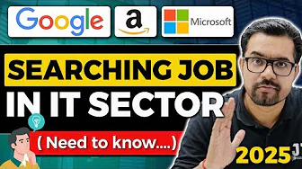 IT Job Search Reality in 2025 by JTC INDIA || som sir