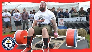 Martin Tye: Heaviest seated deadlift! - Guinness World Records